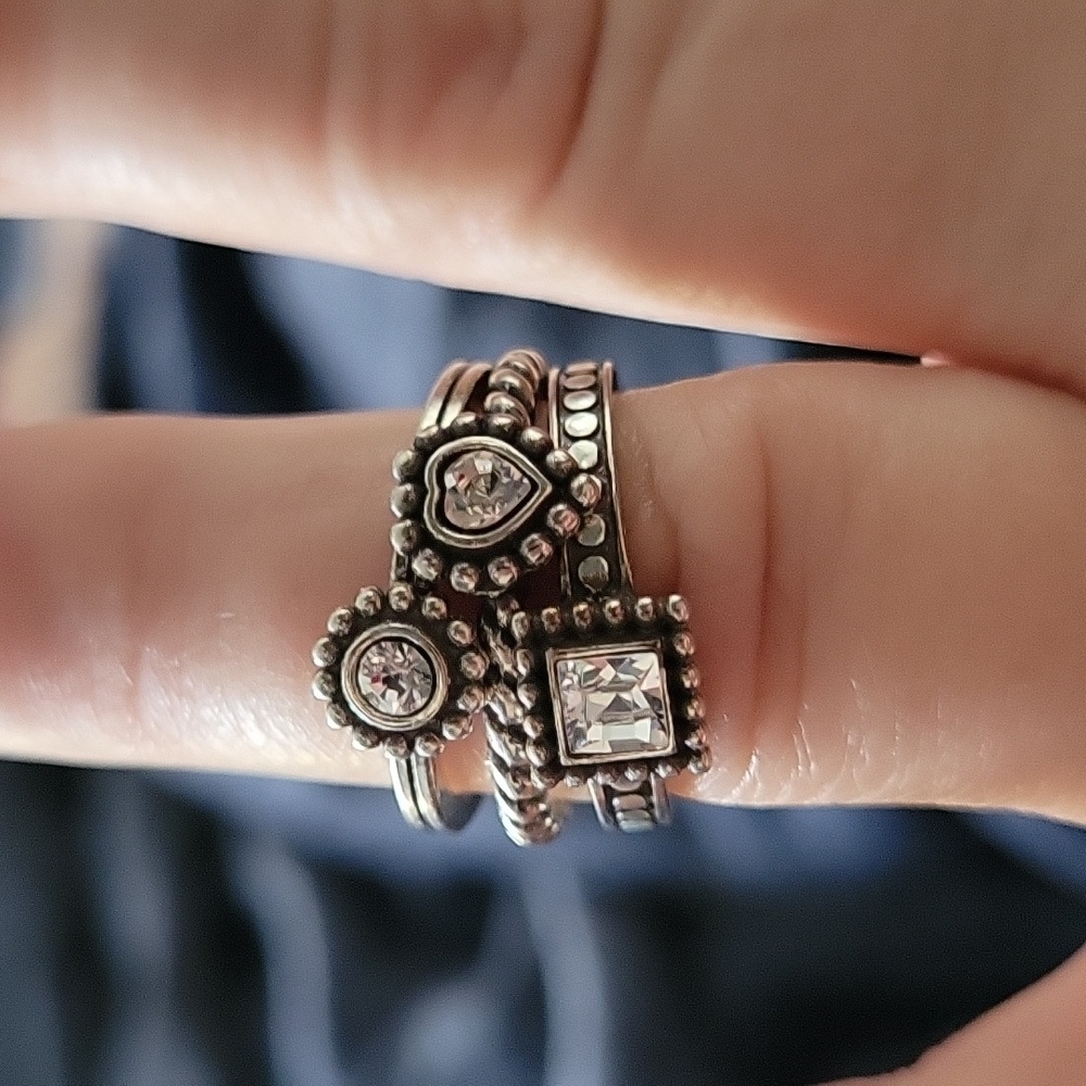 Brighton Twinkle Stacked Ring Set